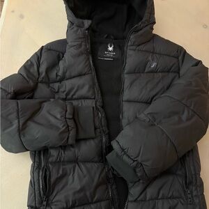 Spyder Black Quilted Jacket